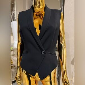 bebe Black Women's Vest